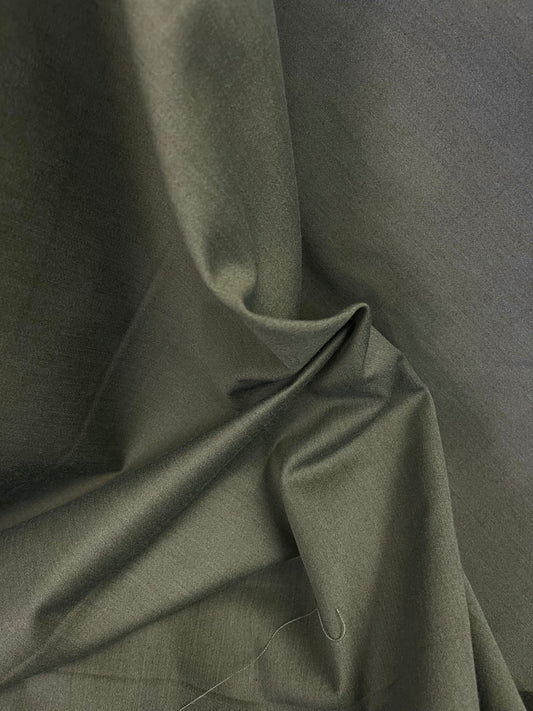 Poly / Cotton Twill - Army Green