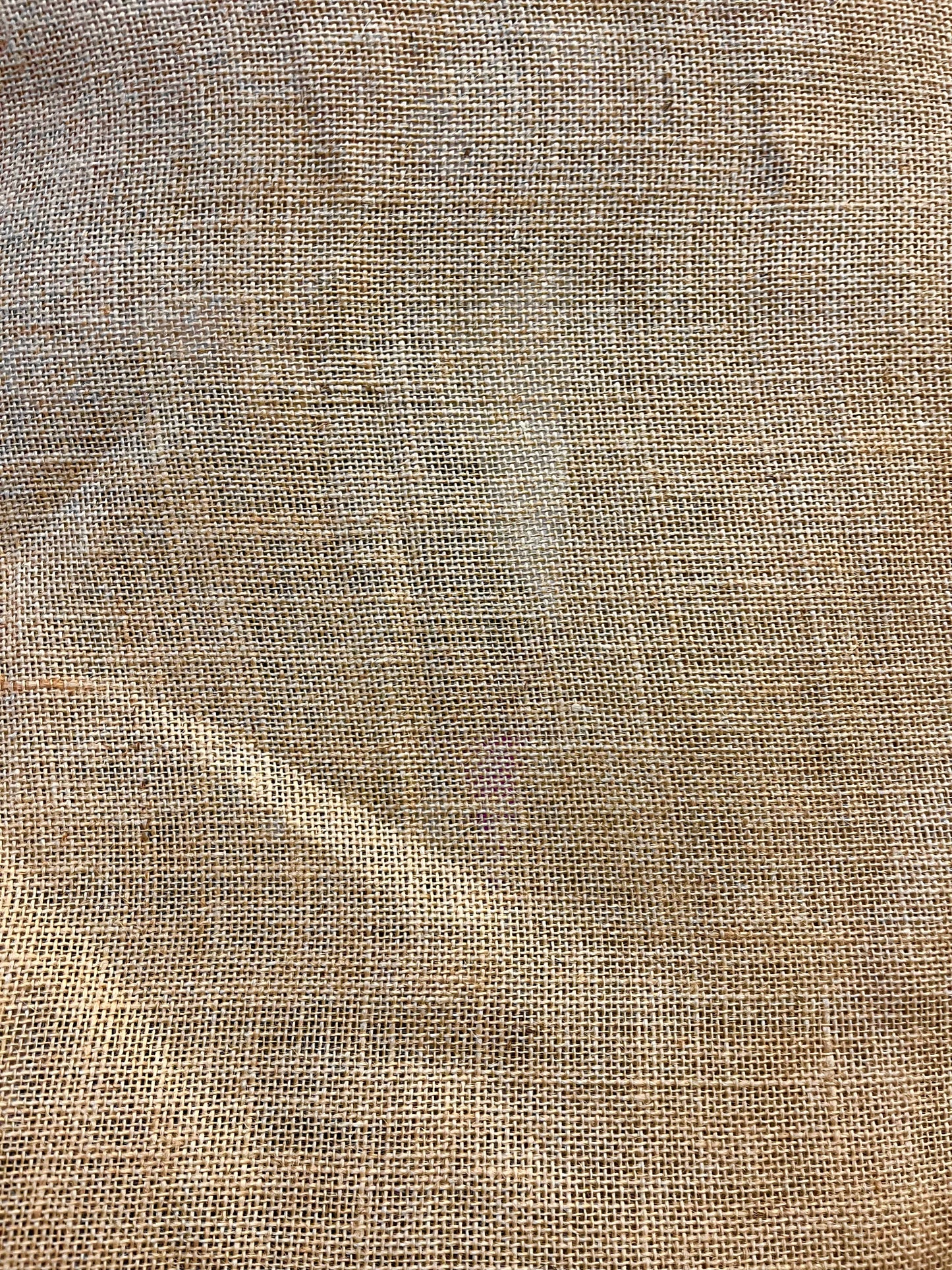 Natural Burlap - Wide - Classic Brown