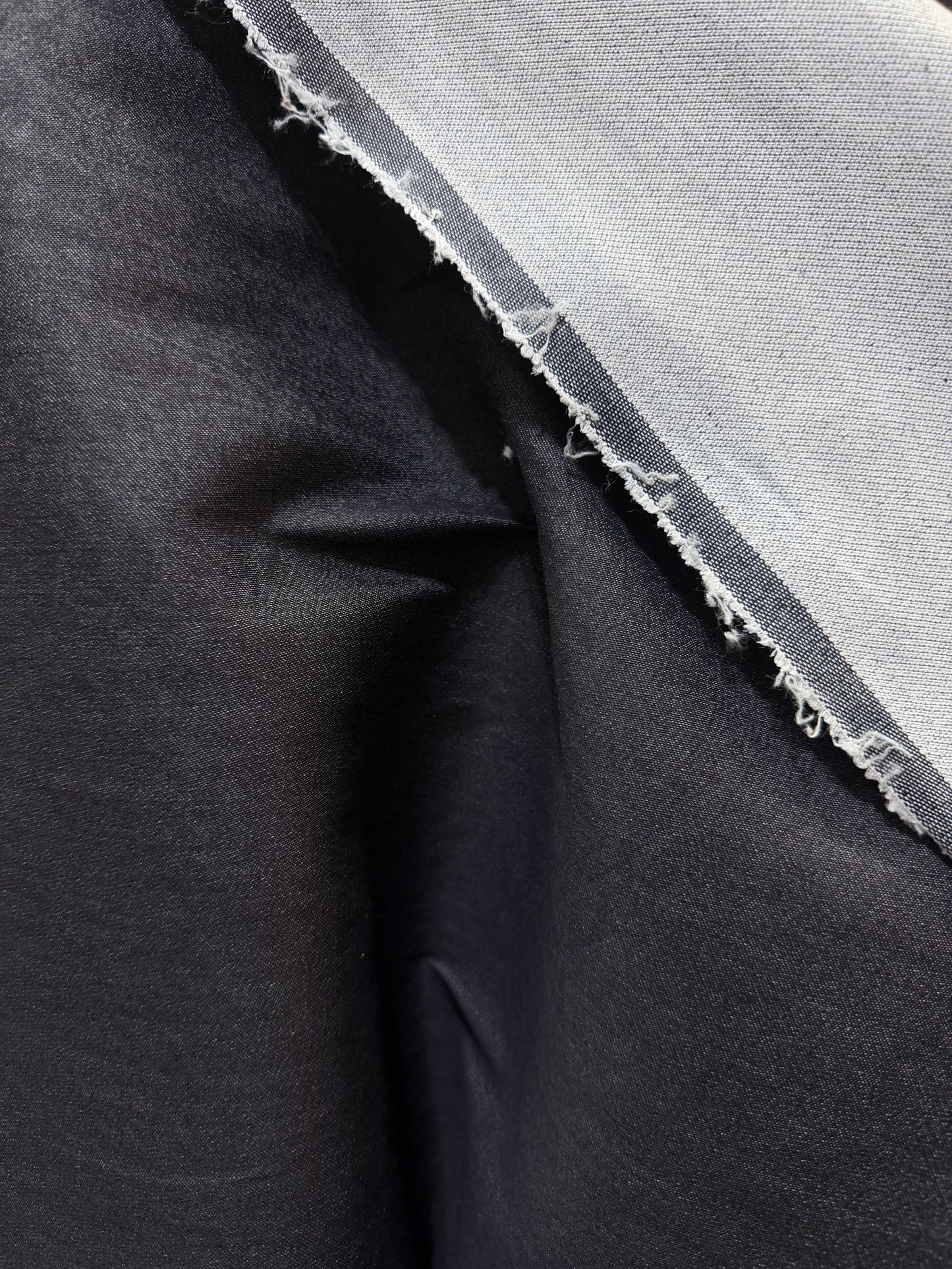 Cotton Denim - Indigo Charcoal