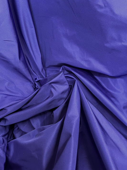 Italian Poly Taffeta - Cobalt Blue
