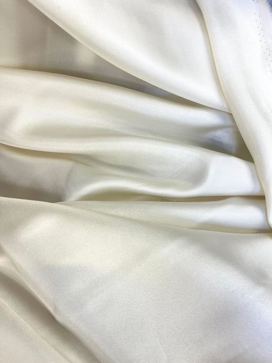 Silk Twill - Ivory White