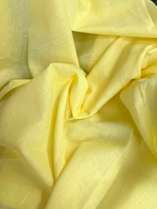 Italian Heather Linen - Sunshine Yellow