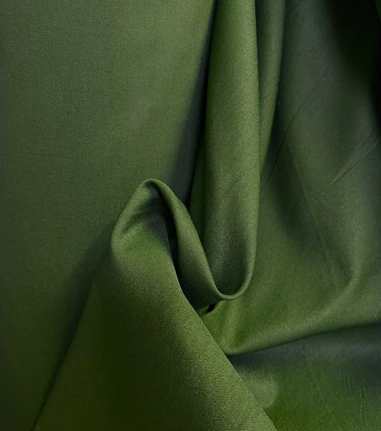 Stretch Twill Rayon Spandex - Italian Green