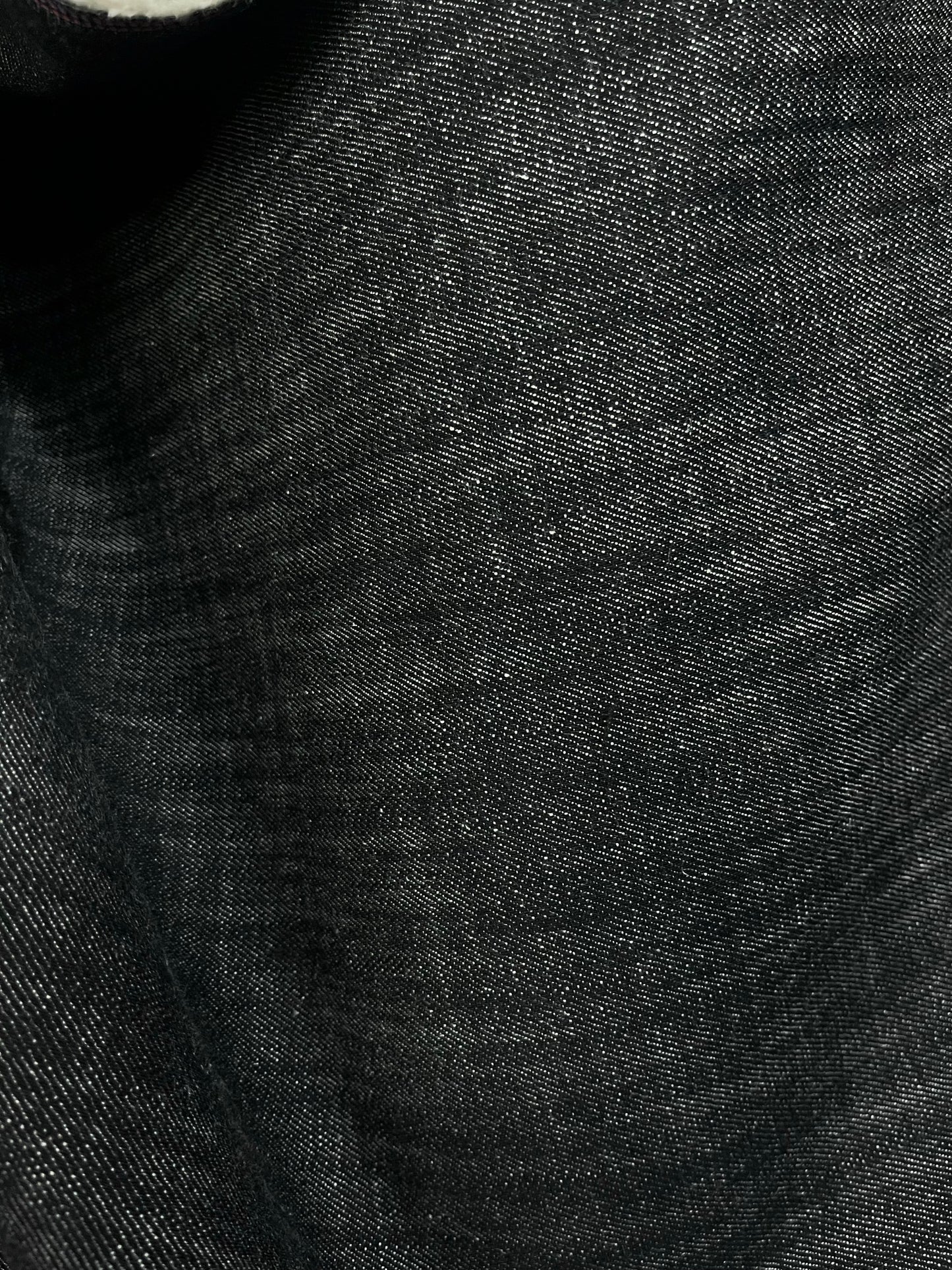 Cotton Denim - Charcoal Blue
