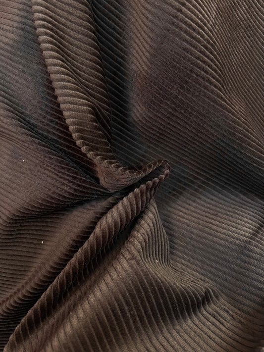 100% Cotton Corduroy - Coffee Brown