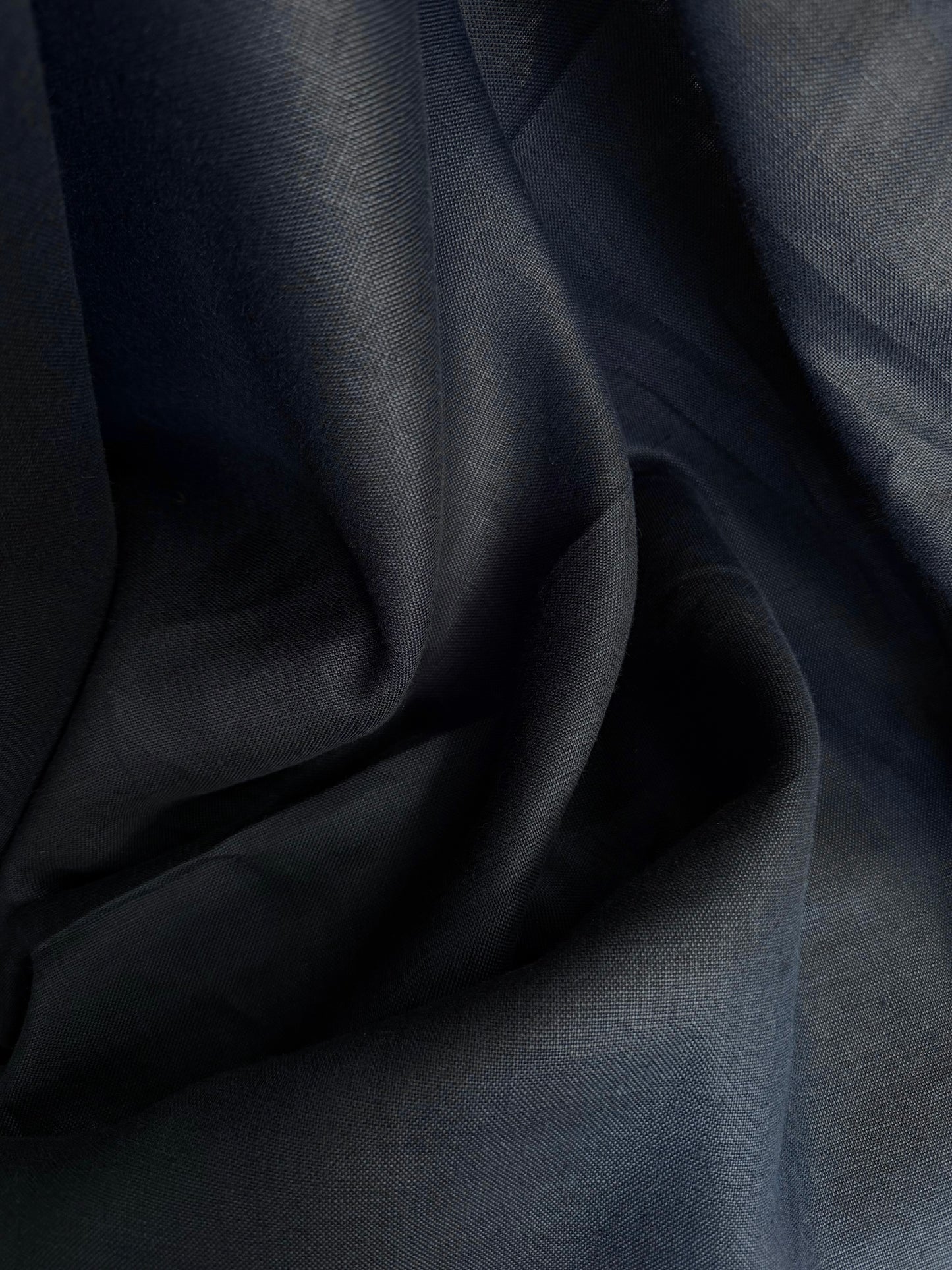 Linen - Midnight Navy