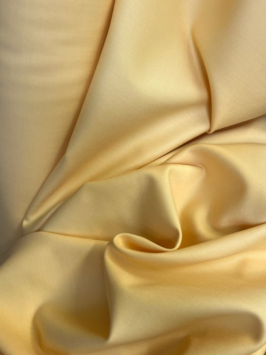 Italian Fine Textured Wool Crepe - Sunshine Yellow