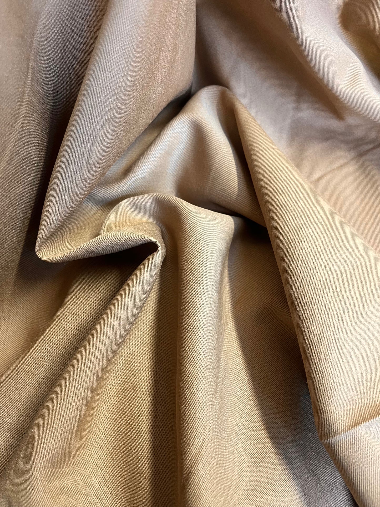 Twill Wool - Camel Brown