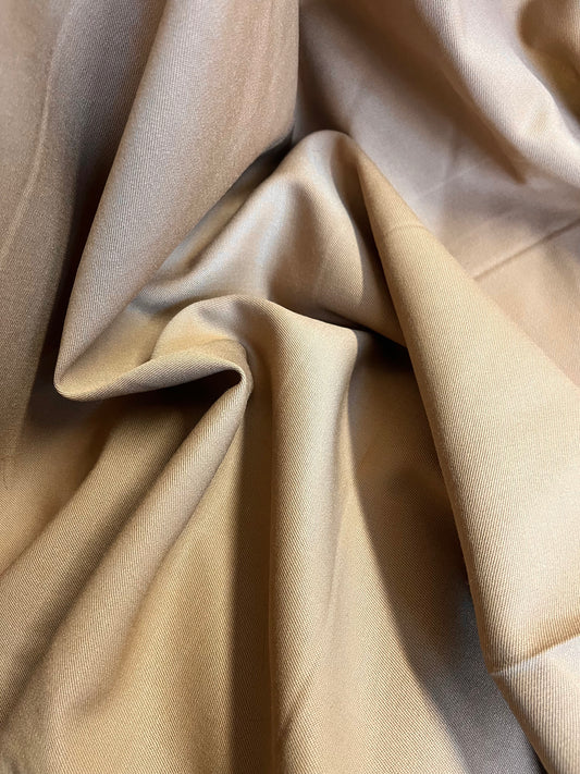 Twill Wool - Camel Brown