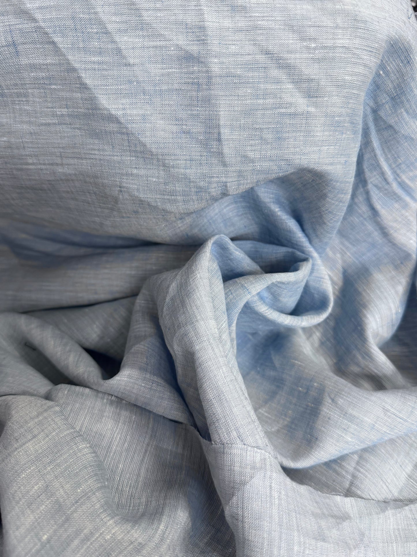 Heather Linen - True Blue