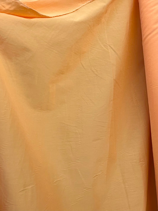 Cotton Poly Shirting - Sunset Orange