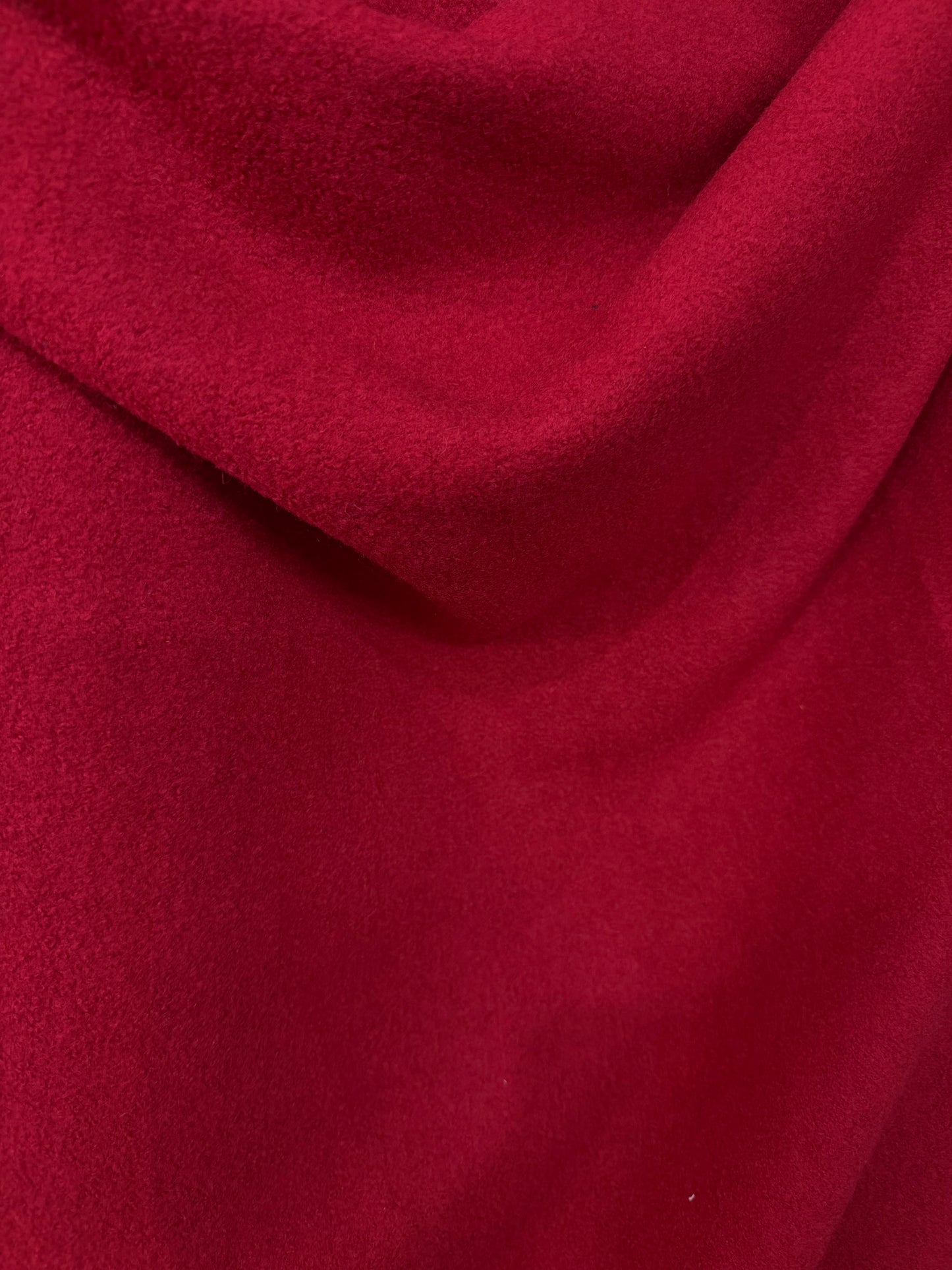 American Heritage - Heavy Weight Wool Blend Jersey Boucle - True Red