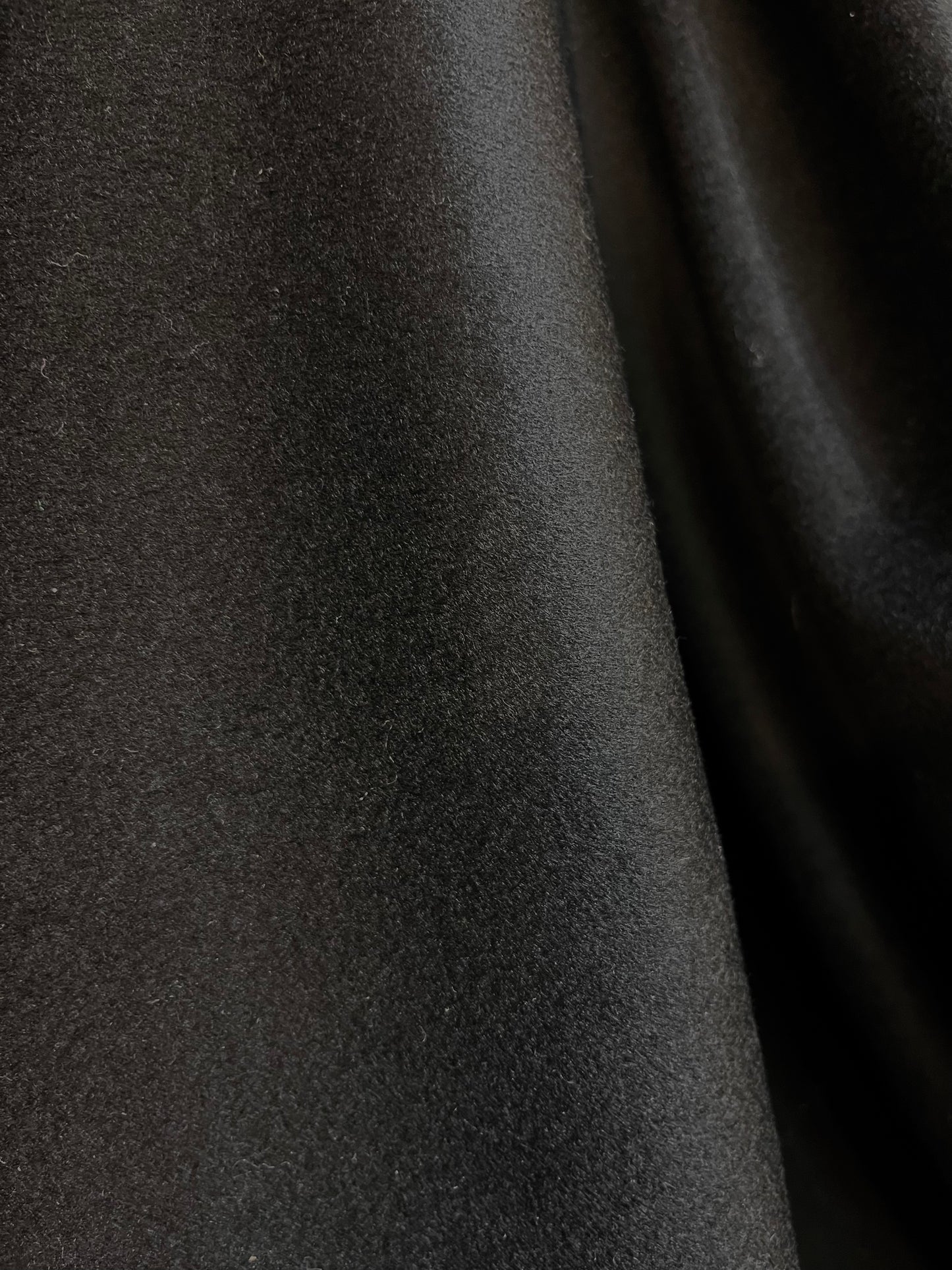 Designer Cashmere Wool - Jet Black