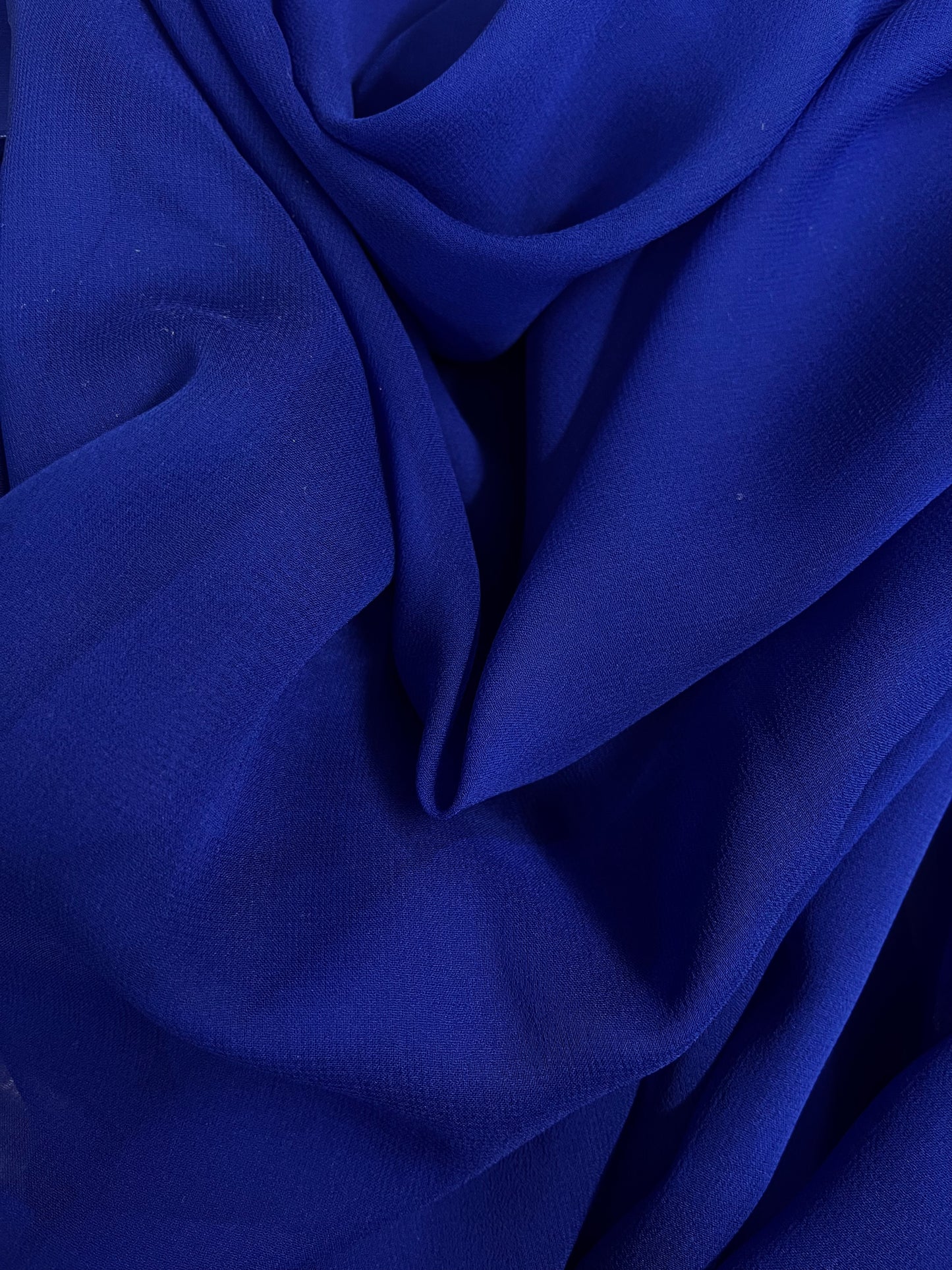 Silk Chiffon Wide - Ultra Marine Blue