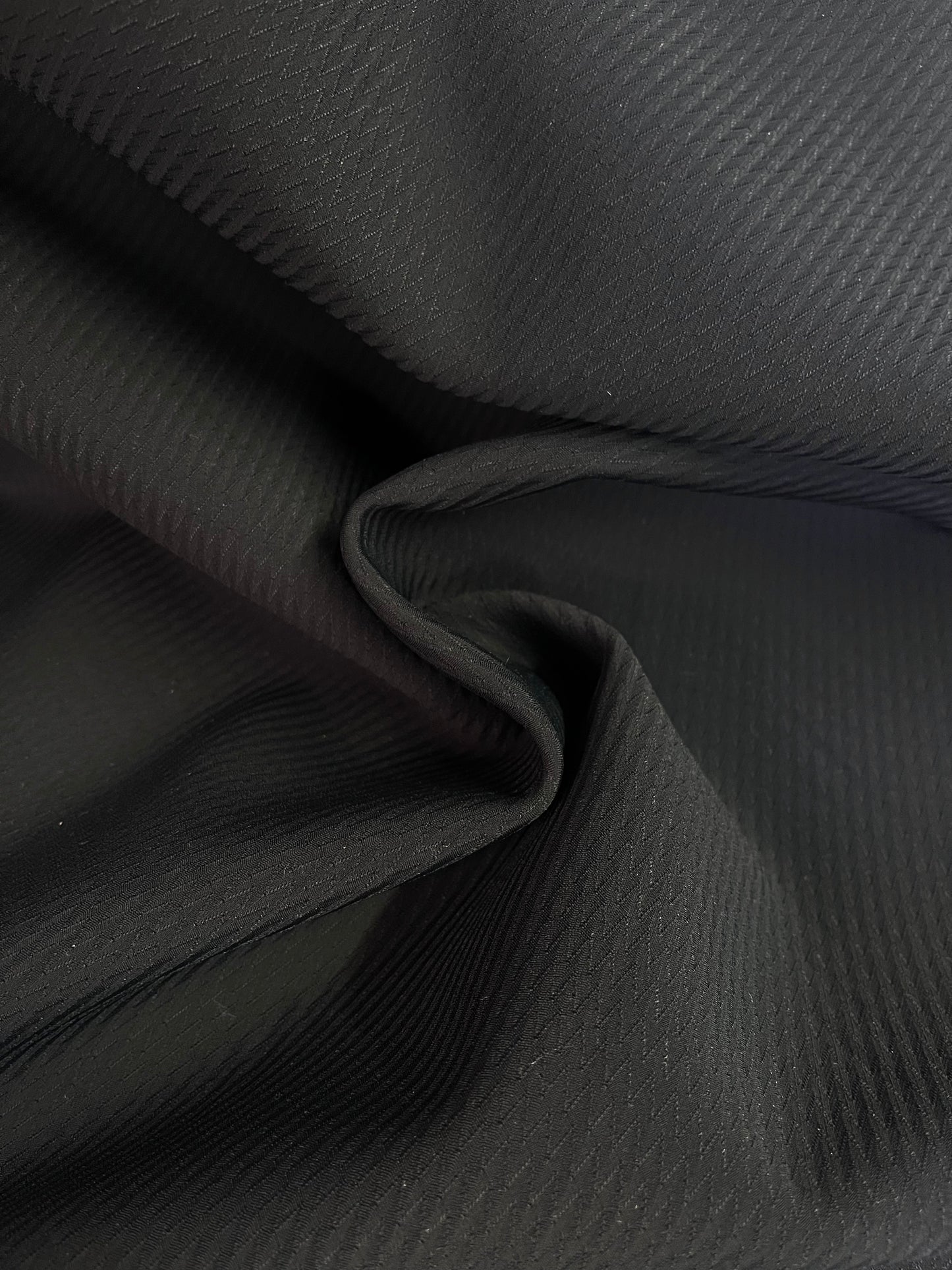 Swiss Outdoor Activewear Knit - Jet Black