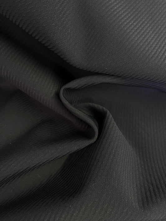 Swiss Outdoor Activewear Knit - Jet Black