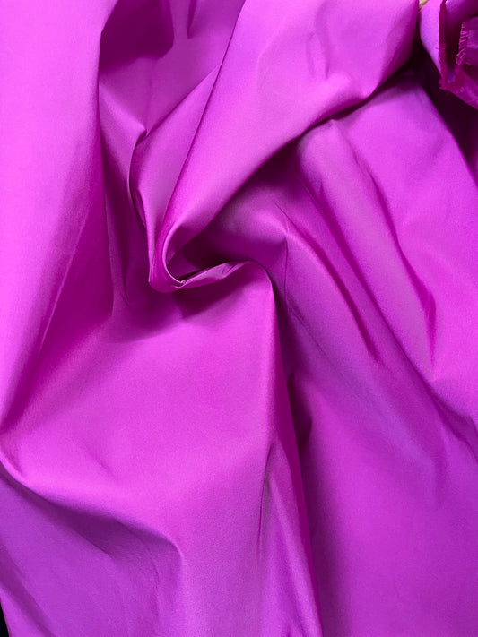 Italian Poly Faille - Orchid Pink