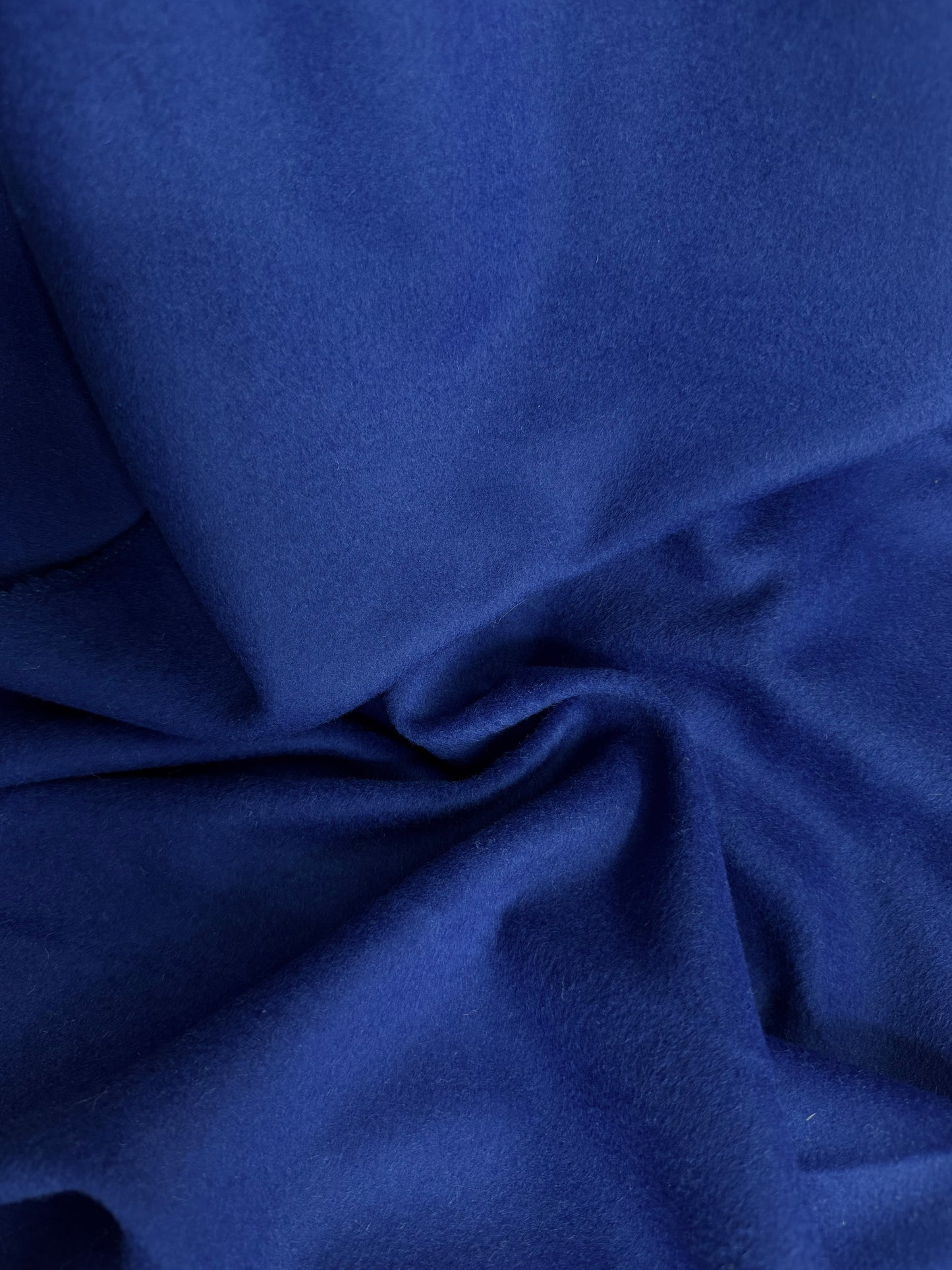 Heritage Label - Italian Melton Wool - Cobalt Blue
