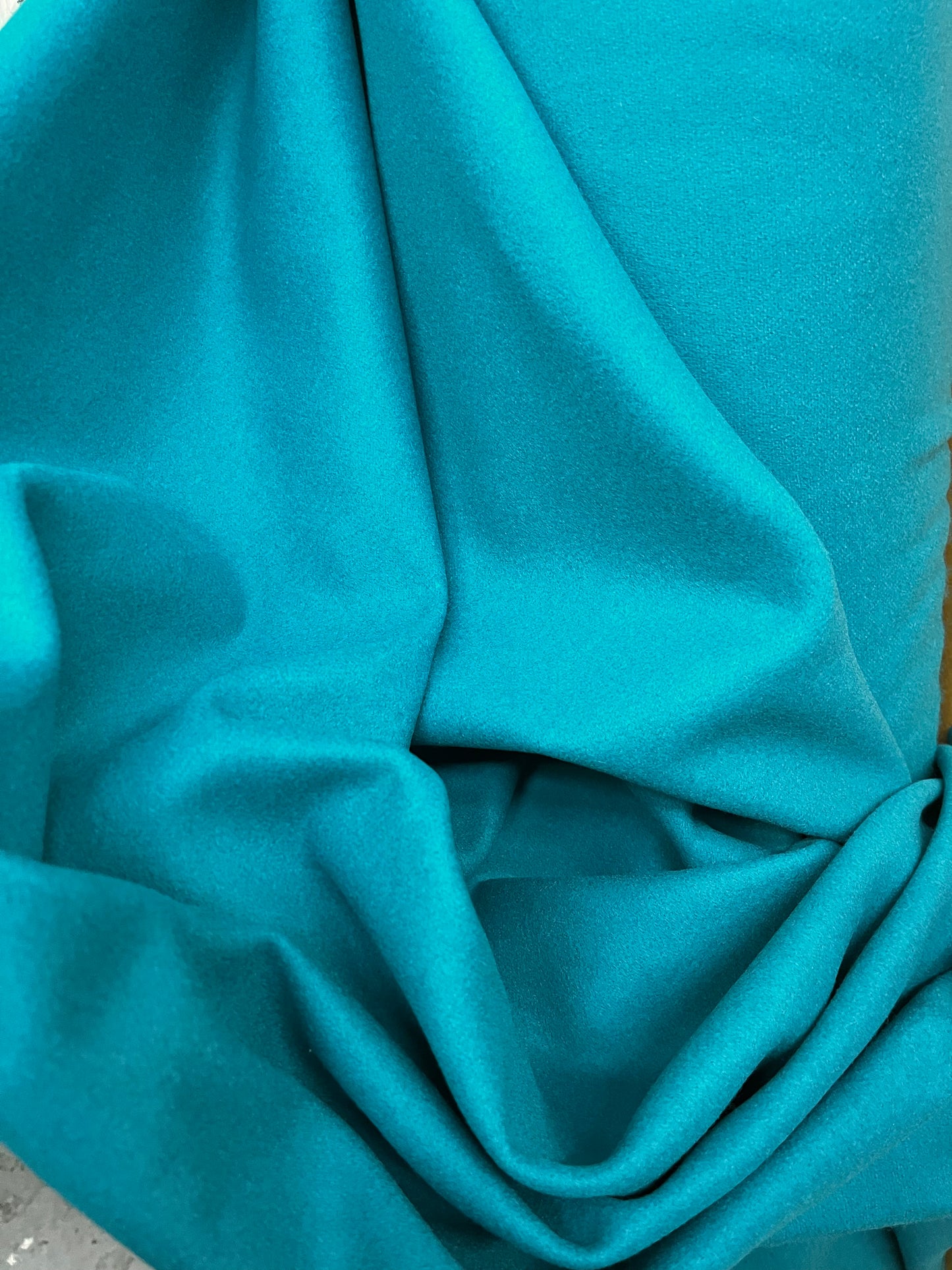 Melton Wool - Ocean Teal