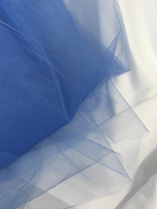 Polyester Tulle - Periwinkle Blue