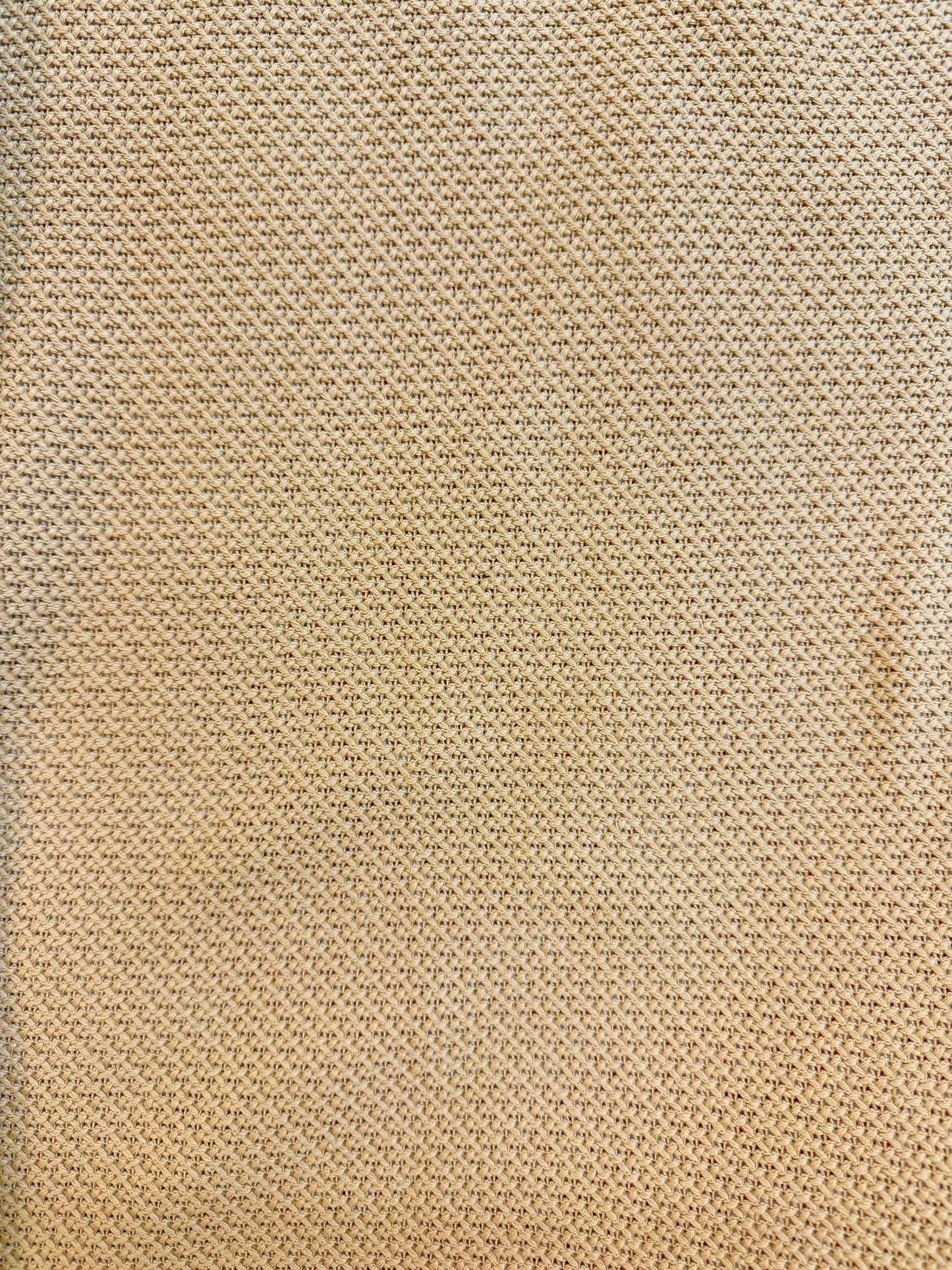 Open Knit Cotton - Khaki Brown