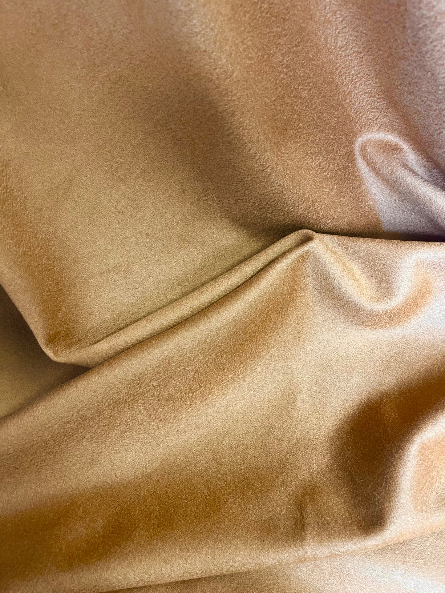 Italian Designer Alpaca Wool - Caramel Brown