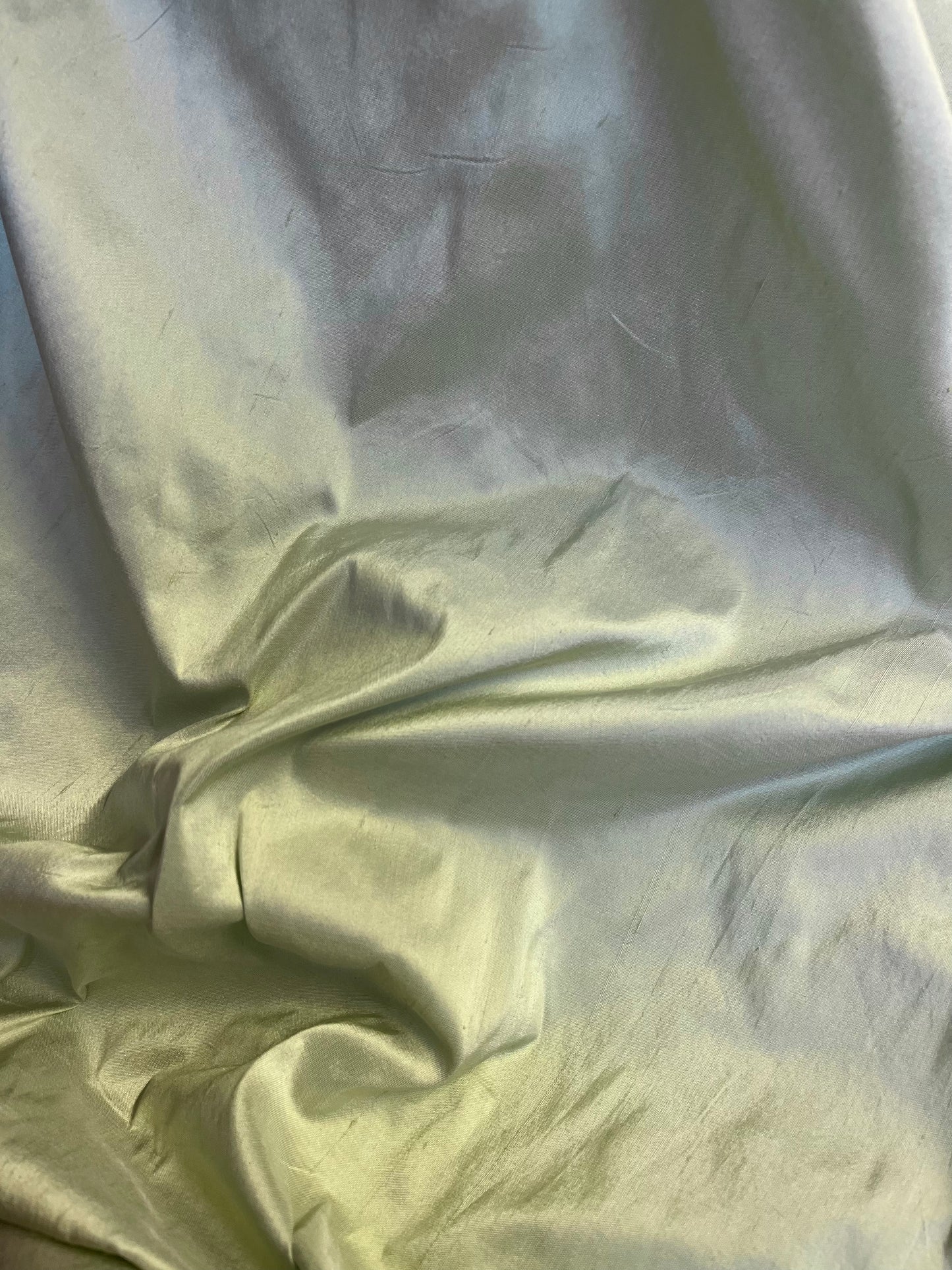 Silk Dupioni - Mint Green