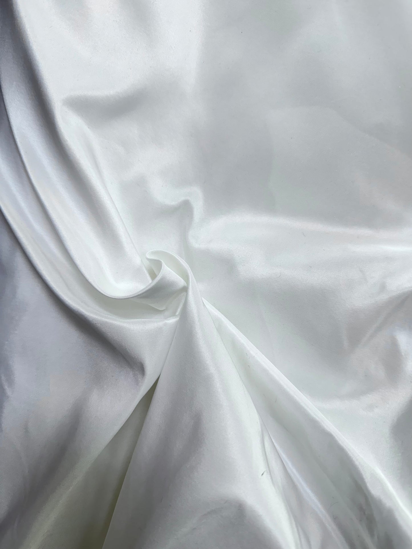 Silk Taffeta Wide - Bright White