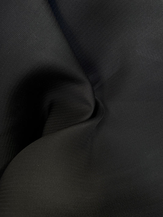 Silk Gazar - Loose Weave - Jet Black