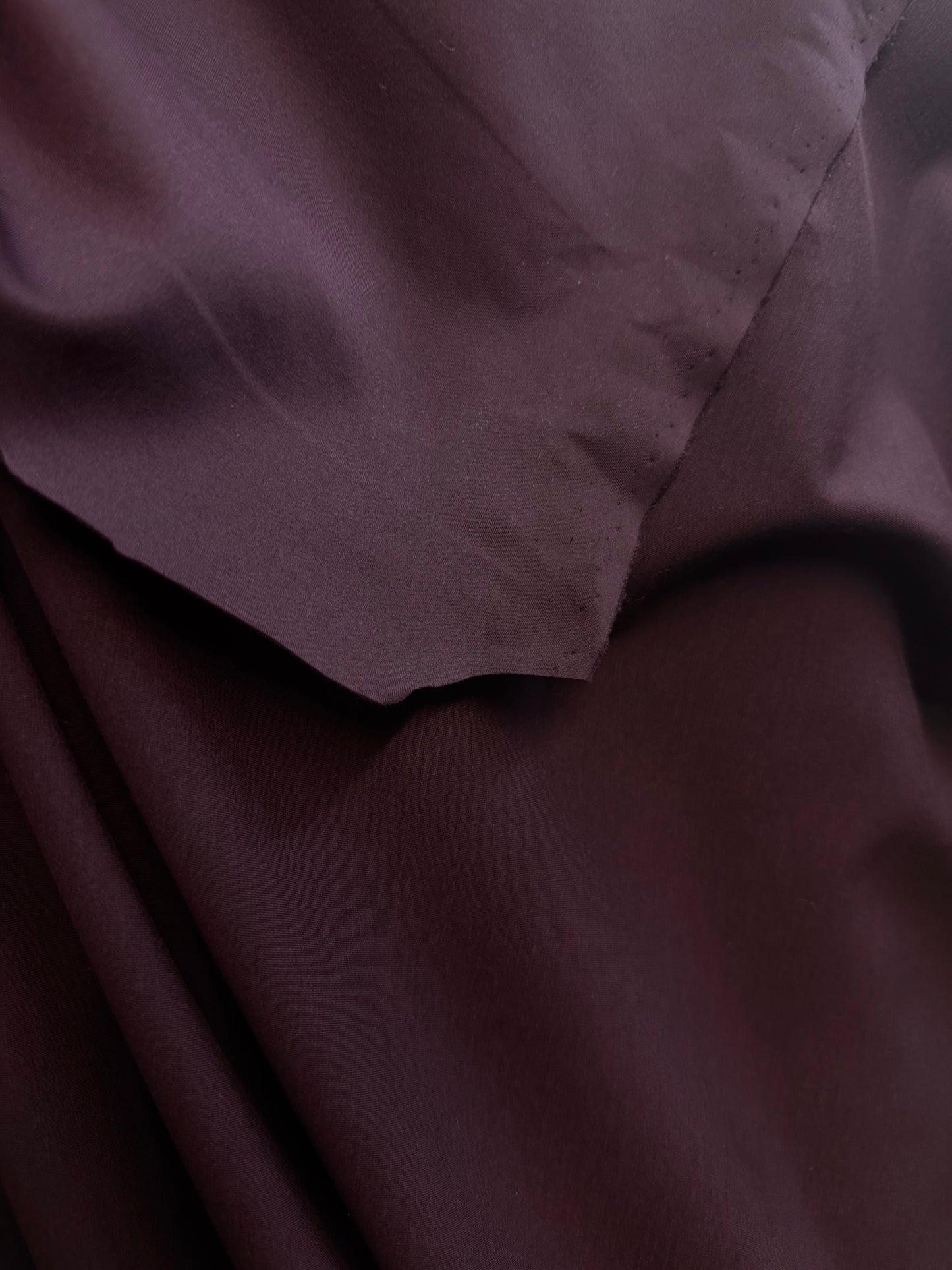 Italian Cotton Double Knit - Burgundy Heather