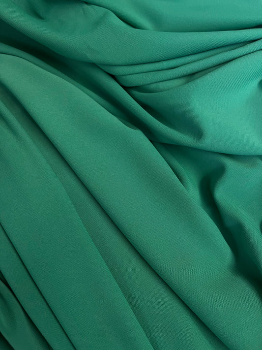Italian Designer Rayon Poly Jersey - Sea Green