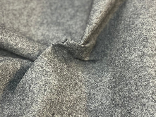 Wool Felt Fused - Grey