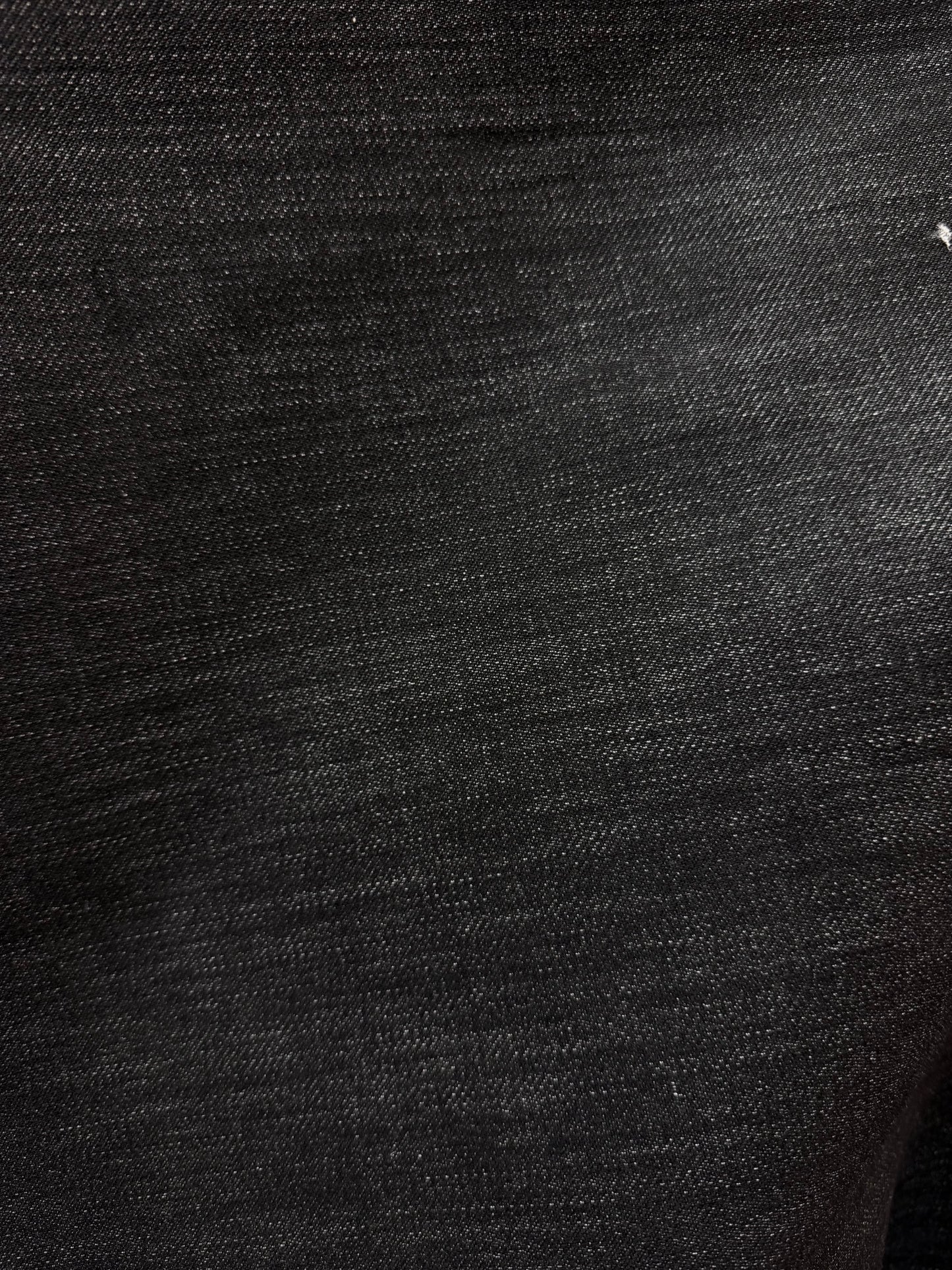 Stretch Cotton Denim - Heather Charcoal