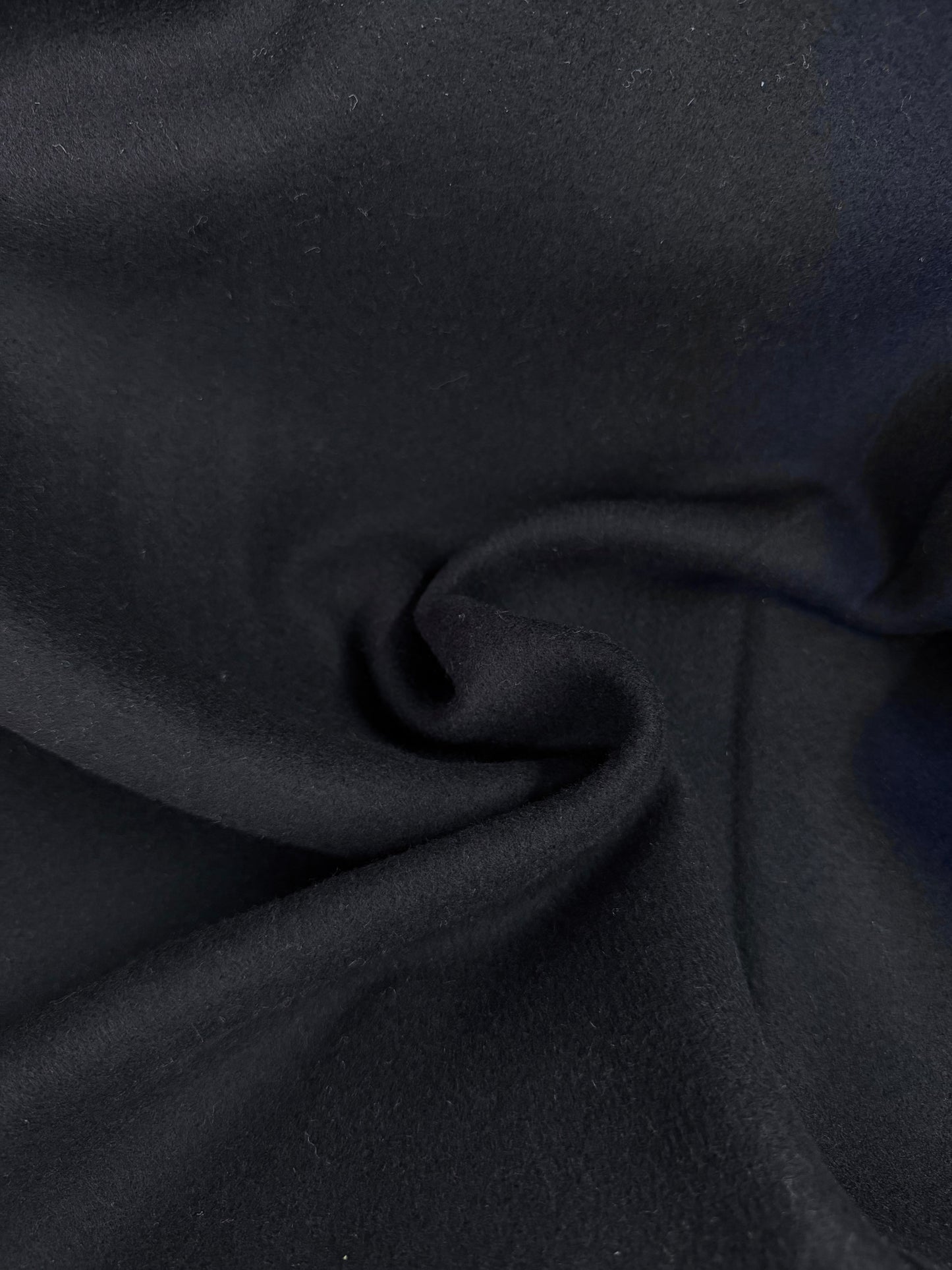 Heritage Label - Italian Melton Wool - Deep Navy