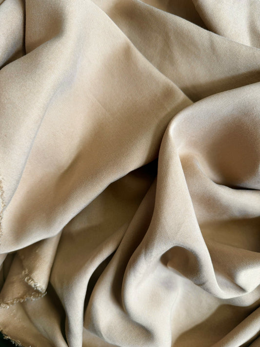 Fine Twill Viscose - Khaki