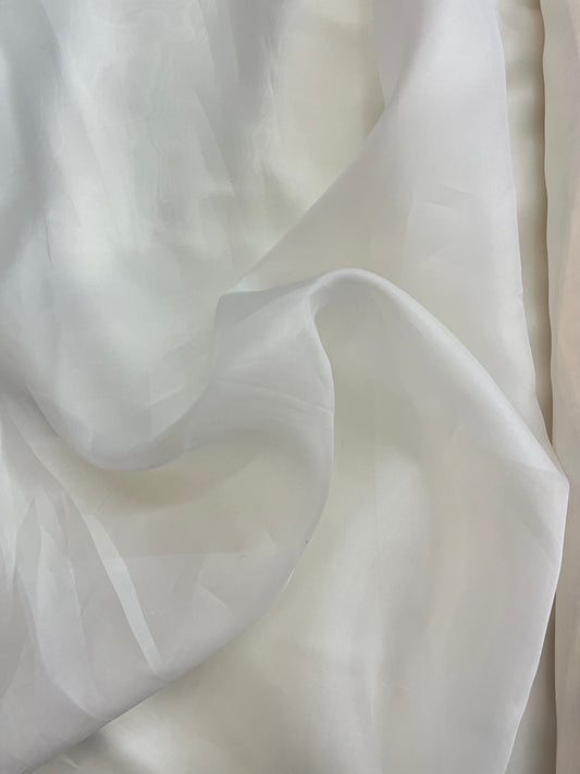 Silk Organza Wide - Off White