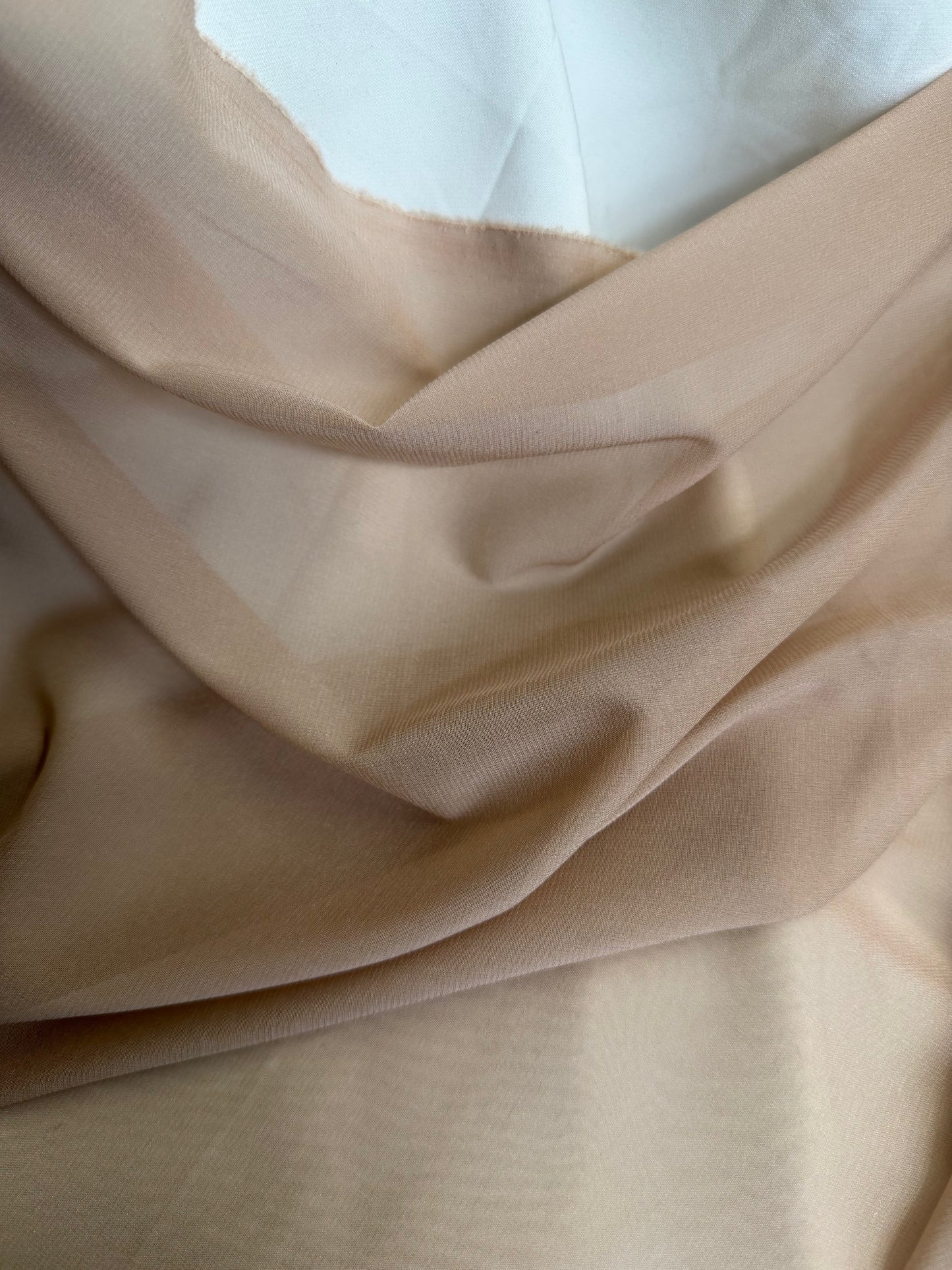 Silk Chiffon Stretch - Pink Sand