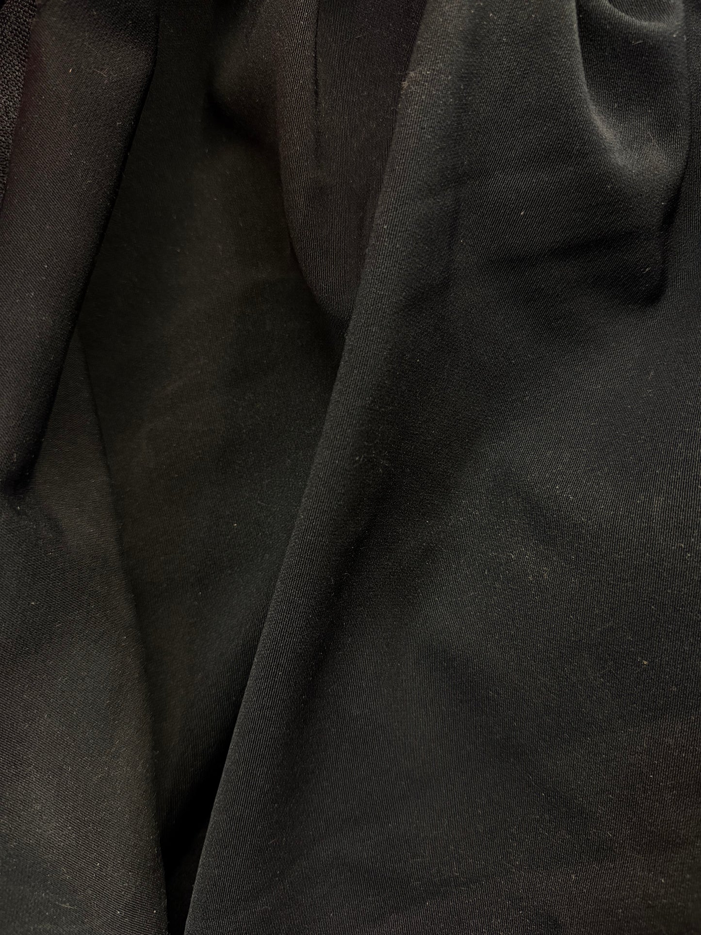 Textured Sport Poly Knit - Jet Black