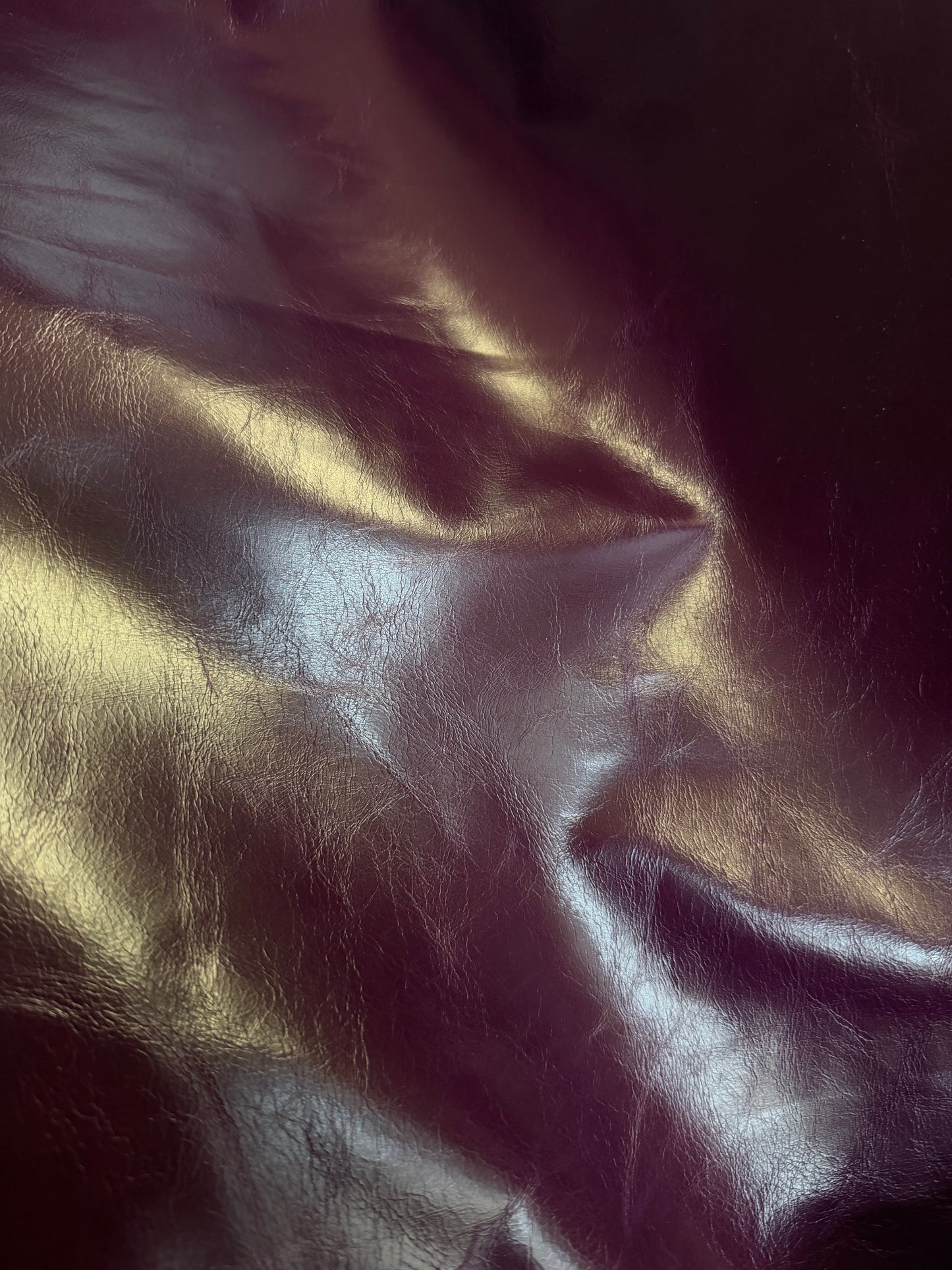 Designer Leather - Eggplant Purple
