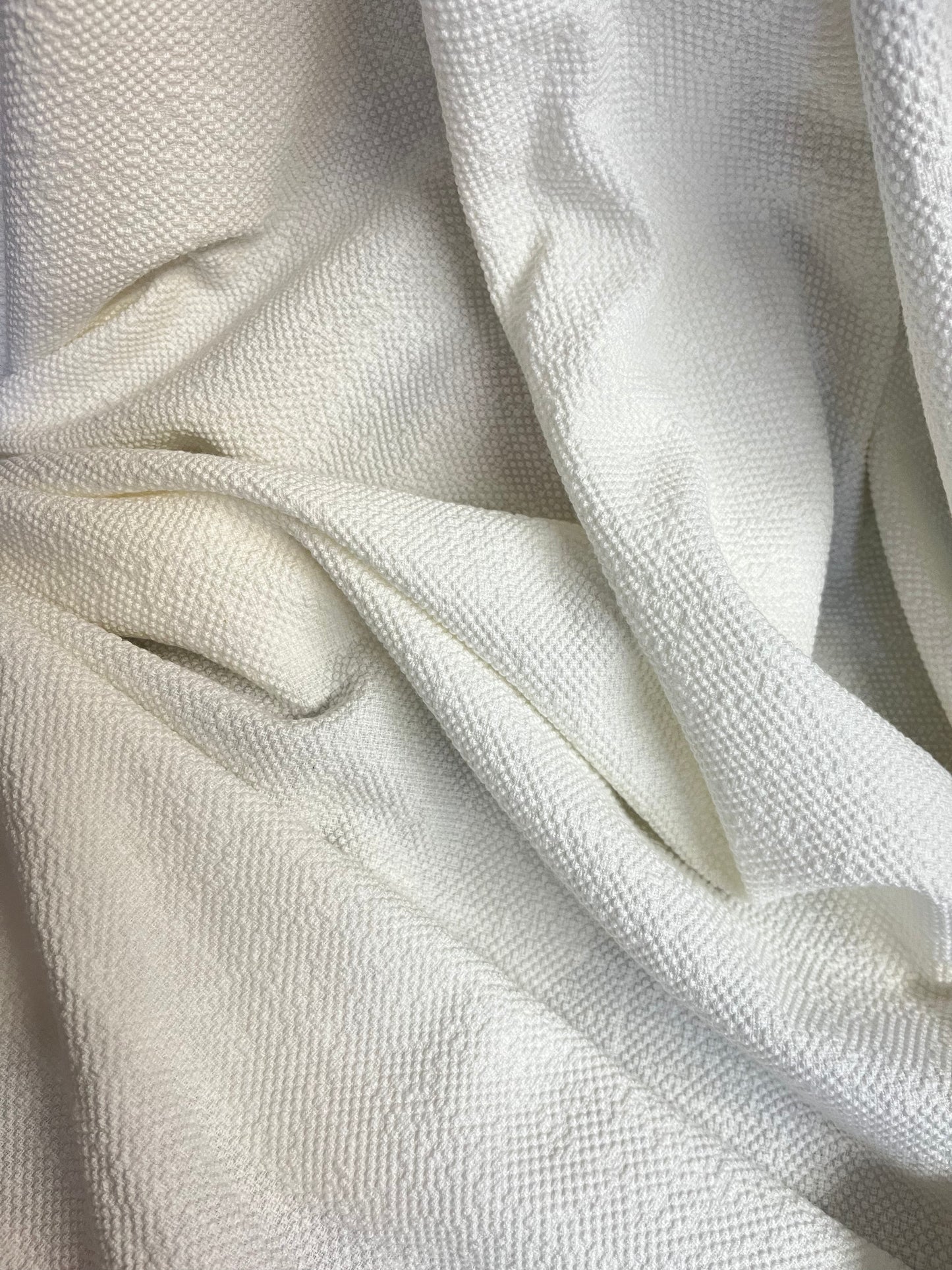 Cotton Boucle - Ivory