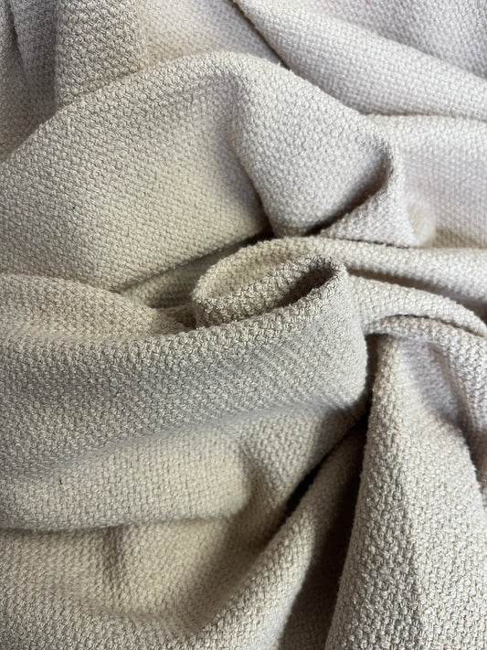 Cotton Boucle - Sand Beige