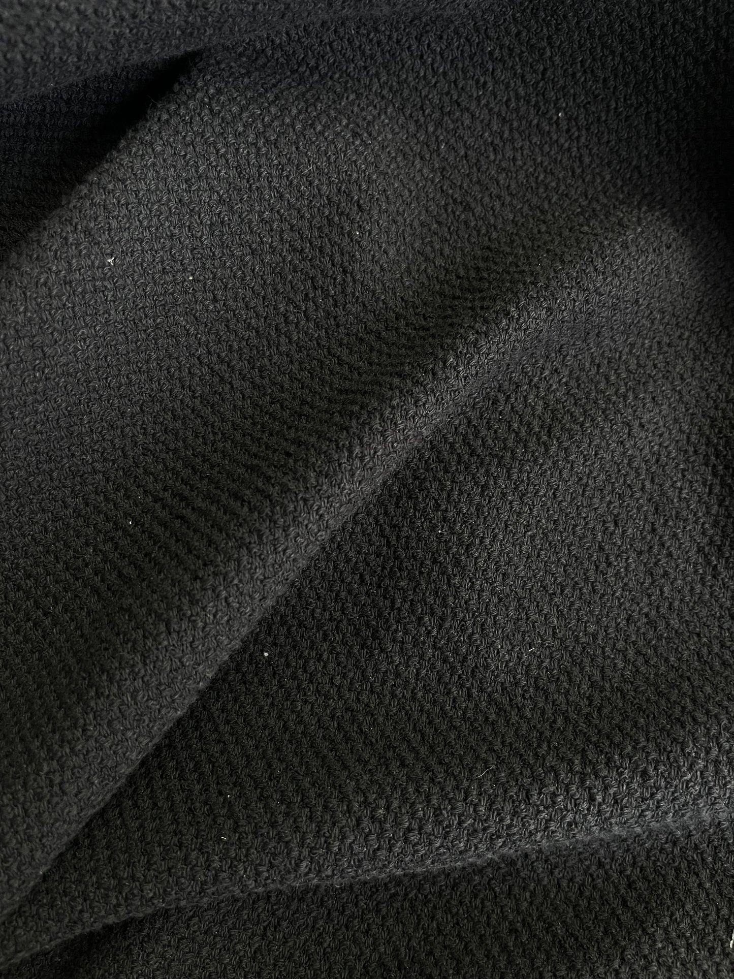 Cotton Boucle - Black