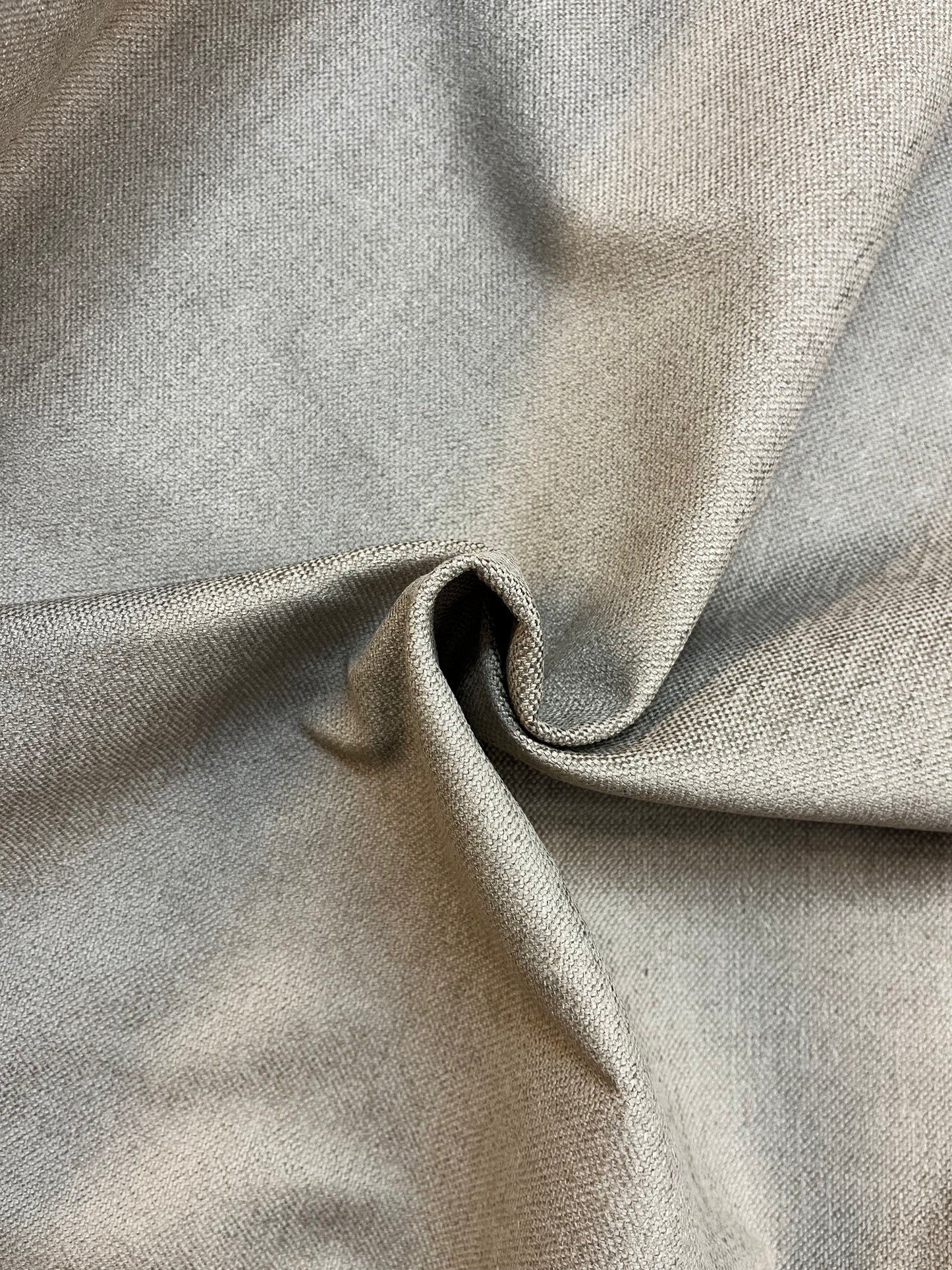 Heavy-Weight Textured Cotton Canvas - Taupe Beige