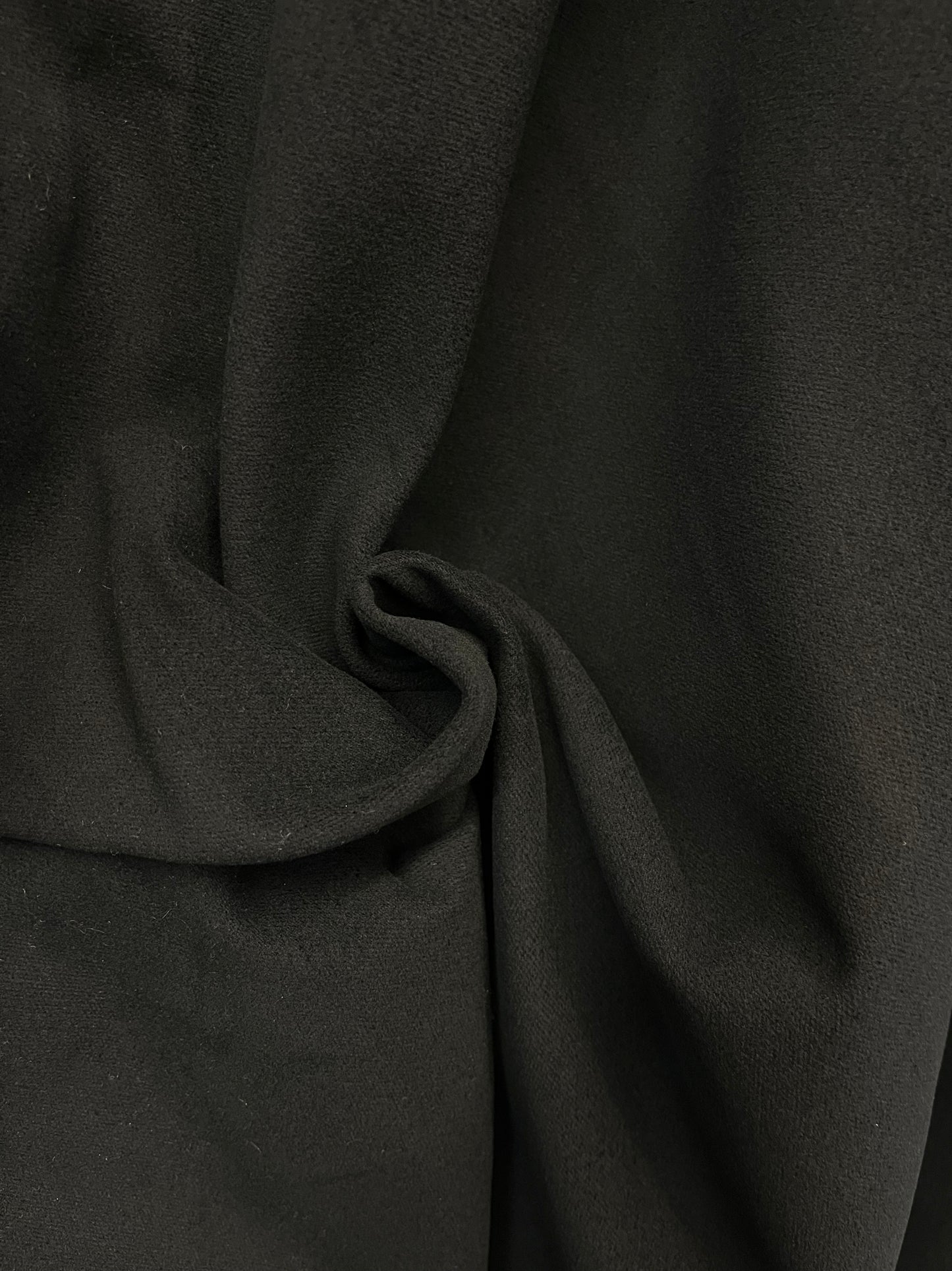 Cotton Moleskin - Black