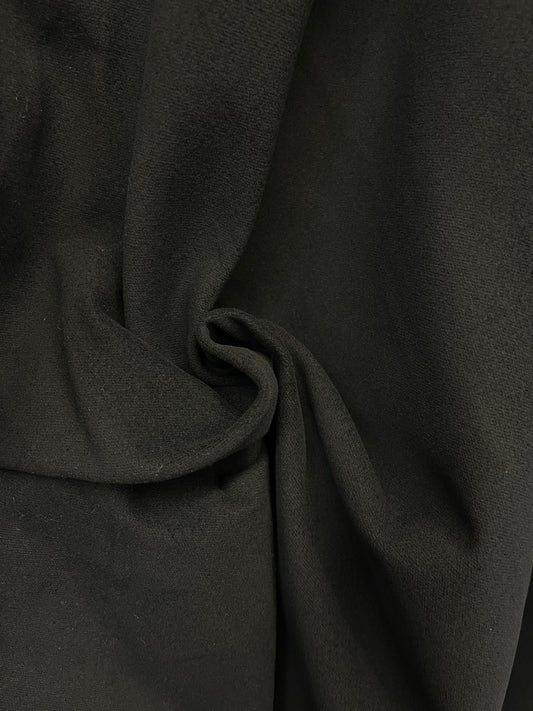 Cotton Moleskin - Black