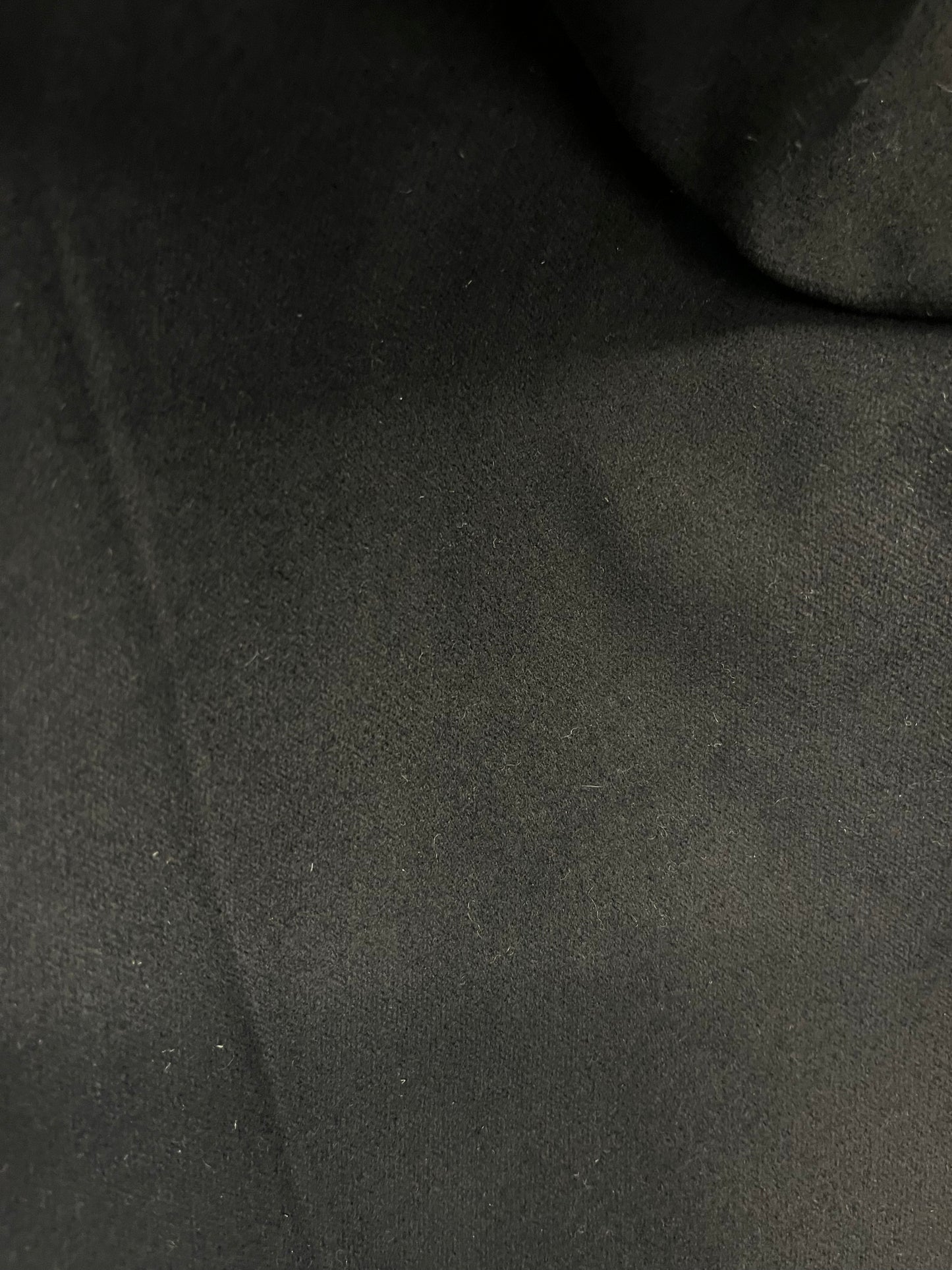 Cotton Moleskin - Black