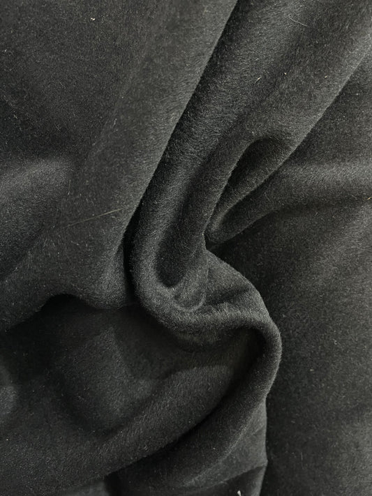 Textured Wool - Jet Black