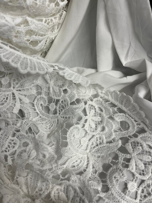 Scalloped Lace - Off-White