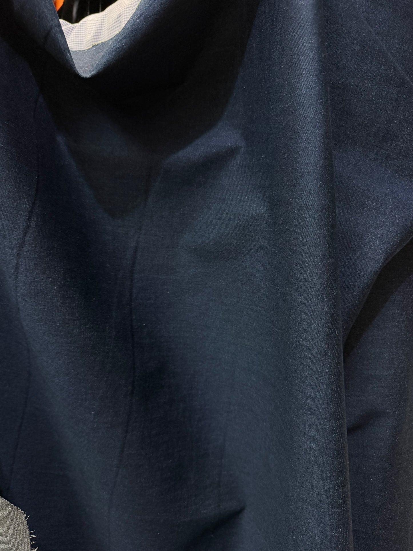 Stretch Cotton Denim - Bright Indigo Blue