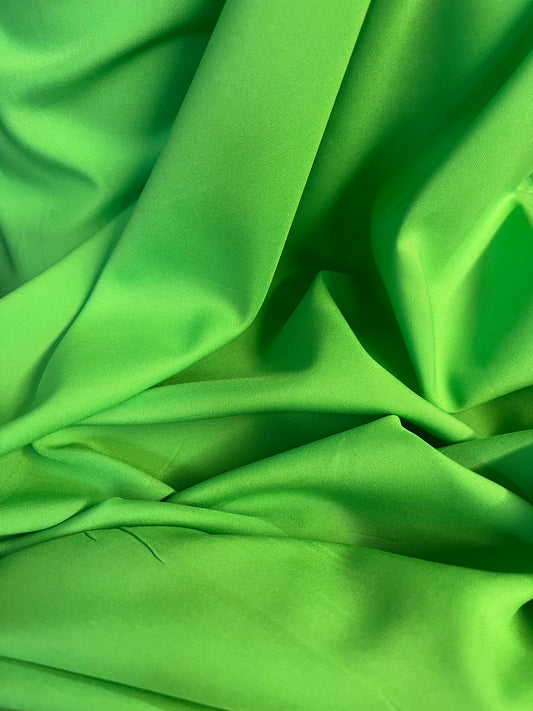 Stretch Lining - Lime Green